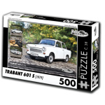 RETRO-AUTA Puzzle č. 38 Trabant 601 S (1979) 500 dílků 118117