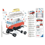 RAVENSBURGER 3D puzzle Autobus Volkswagen T1 162 dílků 119072