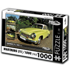 RETRO-AUTA Puzzle č. 28 Wartburg 311,1000 (1963) 1000 dílků 120399