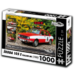 RETRO-AUTA Puzzle č. 39 Škoda 105 S Follow Me (1980) 1000 dílků 120404