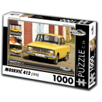 RETRO-AUTA Puzzle č. 36 Moskvič 412 (1974) 1000 dílků 120484