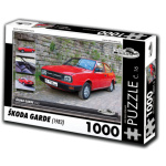 RETRO-AUTA Puzzle č. 16 Škoda Garde (1983) 1000 dílků 120501