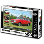 RETRO-AUTA Puzzle č. 43 Wartburg 353 Tourist (1976) 500 dílků 120788