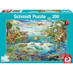 SCHMIDT Puzzle Svět dinosaurů 200 dílků 120803