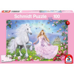 SCHMIDT Puzzle Princezna jednorožců 100 dílků 120822