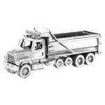 METAL EARTH 3D puzzle Freightliner 114SD Dump Truck 122045