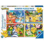 RAVENSBURGER Puzzle Pokémoni z Alola 4x100 dílků 122253