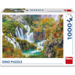 DINO Puzzle Plitvická jezera, Chorvatsko 1000 dílků 122394