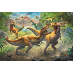 TREFL Puzzle Dinosauří souboj 160 dílků 123990