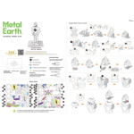 METAL EARTH 3D puzzle Brnění - Evropský rytíř 124018