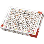 TREFL Puzzle 208 koček 1000 dílků 125211
