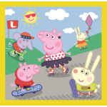 TREFL Puzzle Prasátko Peppa 3v1 (20,36,50 dílků) 127086