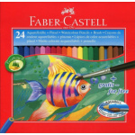Faber-Castell Akvarelové pastelky 24ks + štětec 128856