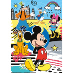 CLEMENTONI Puzzle Mickey Mouse 104 dílků a 3D puzzle Mickey 131228