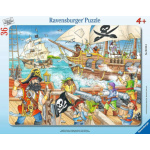 RAVENSBURGER Puzzle Bitva na širém moři 36 dílků 132626