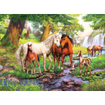 RAVENSBURGER Puzzle Koně u řeky XXL 300 dílků 132664