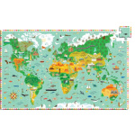 DJECO Puzzle Observation: Kolem světa 200 dílků 133021