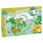 DJECO Puzzle Observation: Kolem světa 200 dílků 133021