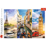 TREFL Puzzle Výlet po Evropě 4000 dílků 133255