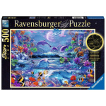 RAVENSBURGER Svítící puzzle Magický úplněk 500 dílků 133358