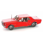 METAL EARTH 3D puzzle Ford Mustang 1965 (červený) 134359, 36 dílků