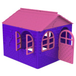 DOLONI Dětský zahradní domeček fialovo-růžový (střední) 135011