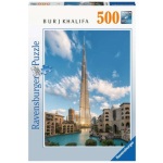 RAVENSBURGER Puzzle Burdž Chalífa, Dubaj 500 dílků 135165