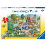 RAVENSBURGER Puzzle Doma na farmě 60 dílků 135631