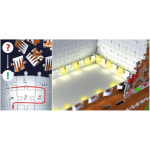RAVENSBURGER Svítící 3D puzzle Noční edice Perníková chaloupka 216 dílků 136639