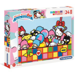 CLEMENTONI Puzzle Hello Kitty MAXI 24 dílků 136762