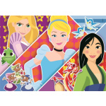 CLEMENTONI Puzzle Disney Princezny 2x20 dílků 136771