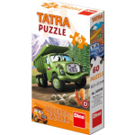 DINO Puzzle Tatra Auta: Tatra 148 zelená 60 dílků 137552