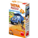 DINO Puzzle Tatra Auta: Tatra 148 modrá 60 dílků 137553