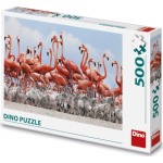 DINO Puzzle Plameňáci 500 dílků 137855