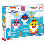 CLEMENTONI Puzzle Baby Shark MAXI 24 dílků 138283