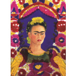 EUROGRAPHICS Puzzle Autoportrét Frida Kahlo 100 dílků 138416