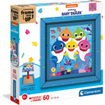 CLEMENTONI Puzzle Frame Me Up Baby Shark 60 dílků 139916