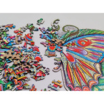 Dřevěné puzzle Motýl XL 191 dílků v dárkové krabičce 140360