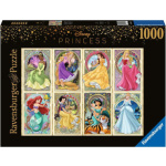 RAVENSBURGER Puzzle Disney Secesní princezny 1000 dílků 140977