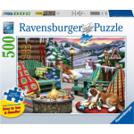 RAVENSBURGER Puzzle Útulná místa: Po celém dni XXL 500 dílků 141558