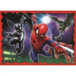 TREFL Puzzle Hrdinný Spiderman 4v1 (35,48,54,70 dílků) 143124