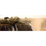 HEYE Panoramatické puzzle Slon (Viktoriiny vodopády, Zambie) 1000 dílků 1436