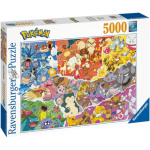 RAVENSBURGER Puzzle Pokémon Allstars 5000 dílků 143611