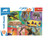 TREFL Puzzle Animal Planet: Svět exotických zvířat 200 dílků 143629