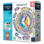 EDUCA Vzdělávací puzzle a hra Learning is Fun: Kolik je hodin? 143700