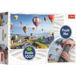 TREFL Puzzle Balóny nad Kappadokií 1000 dílků + Podložka pod puzzle 144401