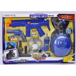 MAC TOYS Policejní sada s helmou 144425