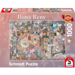 SCHMIDT Puzzle Růžová krása 1000 dílků 144532