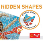 TREFL Puzzle Hidden Shapes: Psí zábava 1043 dílků 145110