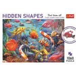 TREFL Puzzle Hidden Shapes: Podmořský život 1060 dílků 145111